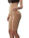 Beilini Women's High Waist Thigh Shaper Tummy Firm Control Shapewear Nude L