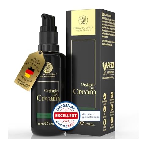 Kapua Naturals Organic Eye Cream with Hyaluronic Acid Cover