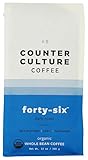 COUNTER CULTURE COFFEE dark roast Whole Bean Organic Number 46 12Ozcoffee, 12 OZ