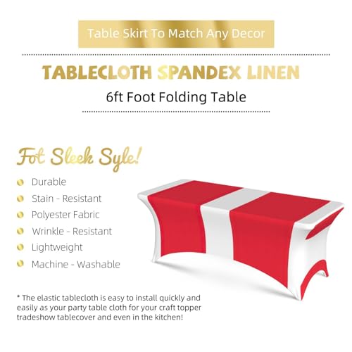 Nappe drapeau autrichien élastique pour protéger table de banquet