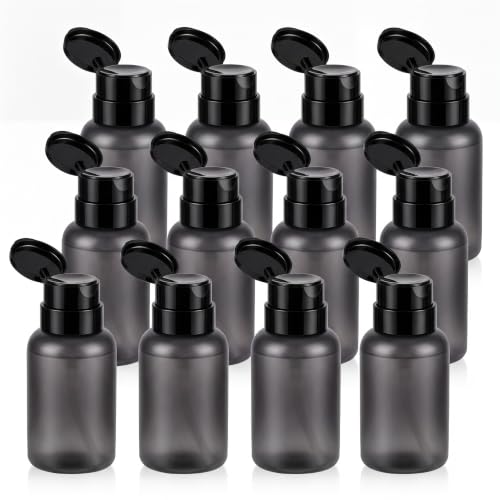 Dispensador de acetona para esmalte de uñas y botellas vacías para agua micelar Domensi 12 uds 2