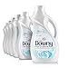 Downy Ultra Free & Gentle Liquid Fabric Conditioner (Fabric Softener), 34 Oz Bottles, 6 Pack, 240 Loads Total