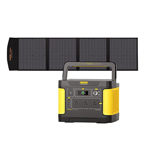 Amazon.co.jp: Evopow ポータブル電源 ソーラーパネルセット リン酸鉄