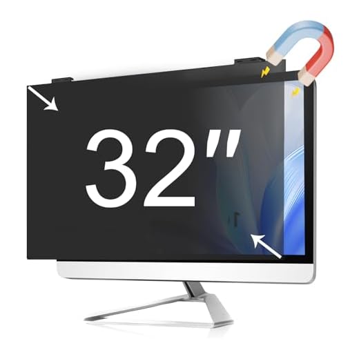 32" Magnetic Privacy Screen Filter