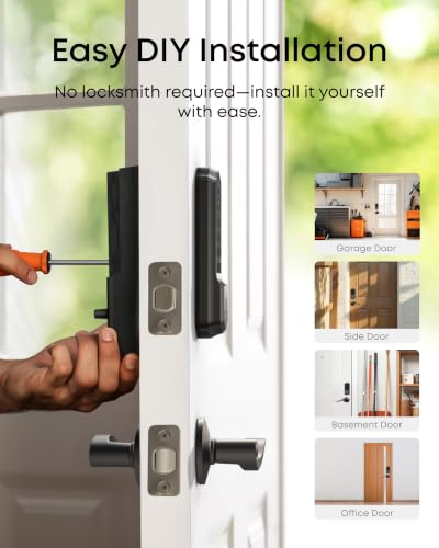 Image of eufy Security Smart Lock Familock E32, Fingerprint Keyless Entry Door Lock