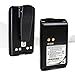 (2-Pack) 7.2V Ni-MH Replacement Battery for Motorola Radios MagOne BPR40 A8 PMNN4071 PMNN4071A PMNN4071AR Walkie Talkies with Belt Clip