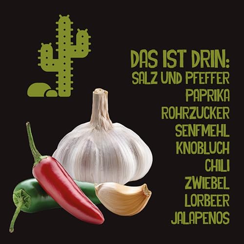 RUB’N HOOD – 250g Texas Chicken Rub - Grillgewürz für Fleisch, Fisch und Gemüse - zum Grillen, Smoken, Braten und Kochen – rauchig-aromatisch