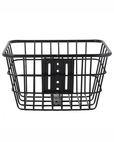 Pplkhs PPLKHS Fahrradkorb Metall Gitterdesign