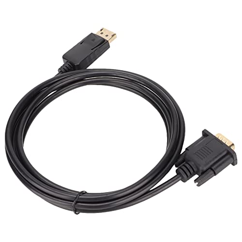 Adapter Dp na VGA, tryb podwójny obsługuje wiele urządzeń Obsługuje tryb lustrzany, stabilny transfer danych 1920 X 1080 P 60 Hz, konstrukcja zablokowana odpowiednia dla komputera PC, projektora
