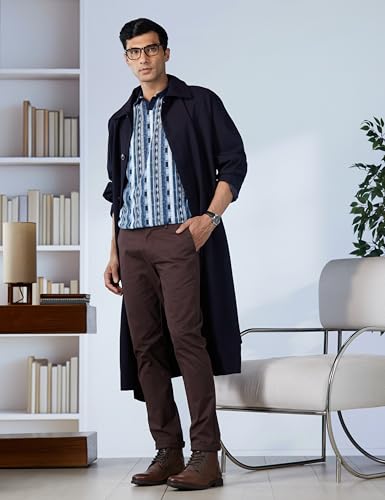 Image of Peter England Men Casual Pants