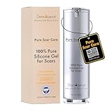 DermAvance Pure Scar Care 'Medical Grade Silicone Gel' for Surgical and Facial Marks - Silicone Cream for Effective Scar Management - 1.05822 fl oz (30g), Clear