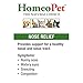 HomeoPet Nose Relief, Safe and Natural Sinus Supplement for Cats, Dogs, and Other Small Animals, 15 Milliliters