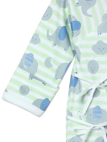 Image of The Mom Store Baby Romper Jabla Style For Boys And Girls | Cotton | Soft Infant Bodysuit | Trendy Stylish Sleepwear For Newborn Baby | Printed | Unisex Comfortable Everyday Baby Wear