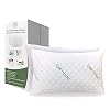 ik Bamboe kussen (2-Pack) – Premium kussens om te slapen – versnipperd traagschuim kussen met wasbare kussensloop…