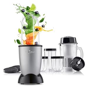 GOURMETmaxx Mr. Magic Smoothie Maker 18-delig | blender met 8 functies