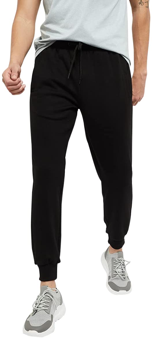 MaxMen Solid Elasticated Joggers