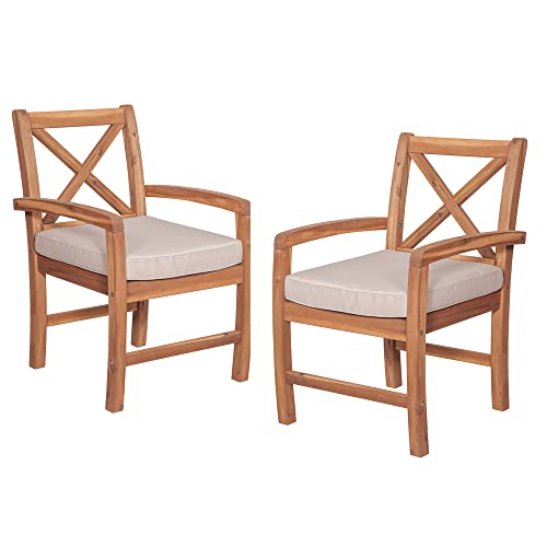 X Back Chair W/Cushions 2 Pack #TOP6