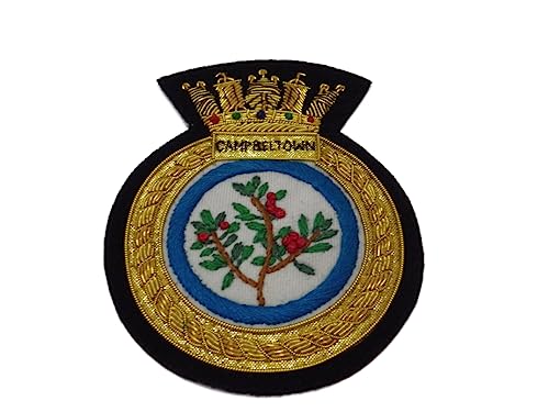 HMS Campbeltown badge blazer écusson frégate type 31 F86 broderie marine