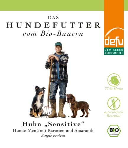 defu Huhn Sensitive Hunde-Menü, 410 g (12er Pack)
