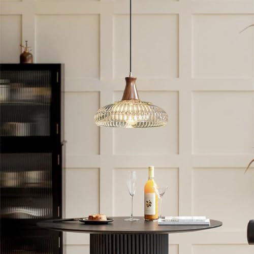 Lámpara colgante de cristal y latón para isla de cocina CNCNSH kxtmm 3