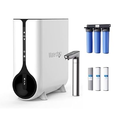Waterdrop 3-Stage Whole House Water Filter System with Waterdrop Reverse Osmosis System