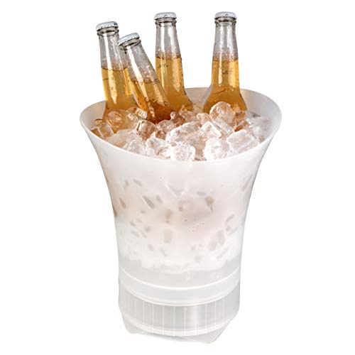 Intempo EE4938STKEU Party Ice Bucket with Rechargeable Bluetooth Speaker, Colour Changing Lights, Home/Bar Beer Wine Cooler, Cools Champagne/Prosecco, Chill Soft Drinks, Up to 6 Hours Play Time, 10 W - Afbeelding 4