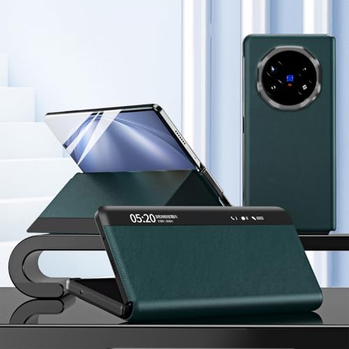 Housse en cuir premium pour Vivo X Fold 6 avec finitions soignées