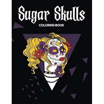 Sugar Skulls Coloring Book