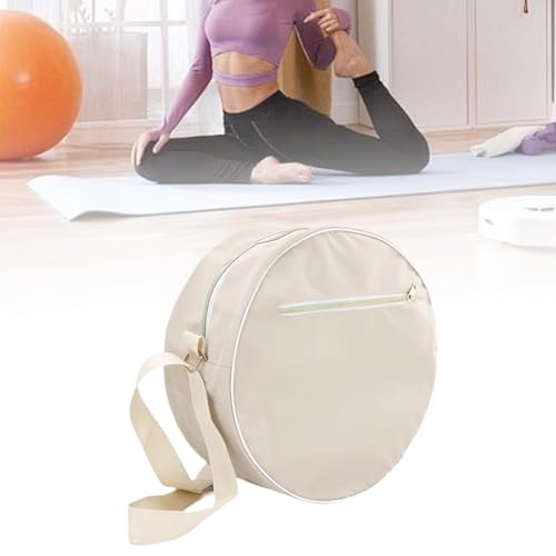 Aosekaa Bolsa de Roda de Ioga Bolsa de Ioga Bolsa de Exercícios com Zíper Bolsa de Ioga Resistente A