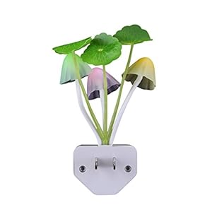 Sensor Led Evening Mild, Colour Altering Plug-in LED Mushroom Dream Mattress Lamp