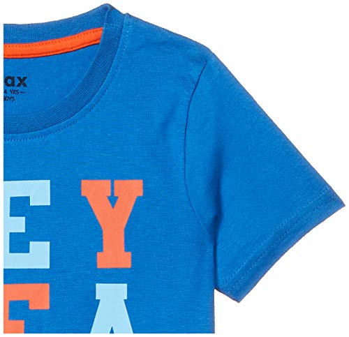 Image of Max Boy's Solid Regular Fit T-Shirt