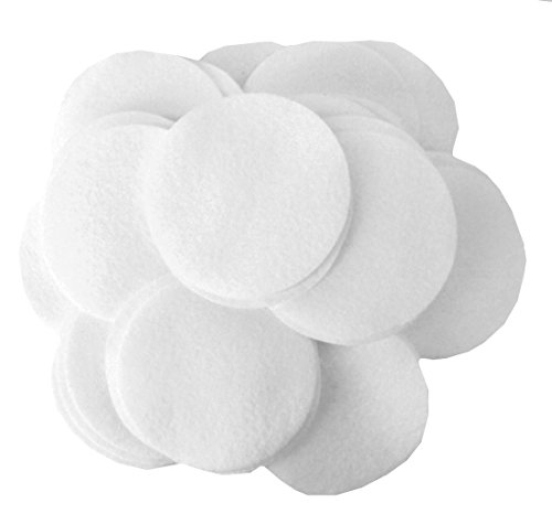 Image of Playfully Ever After White Craft Felt Circles (4 Inch - 19pc)