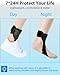 Healsmile Professional AFO Drop Foot Brace Orthosis for Hemiplegia & Stroke Varus Foot Drop, Improve Walking Gait & Relieve Pain, Lightweight Foot Drop Brace for Men & Women, Left/XL