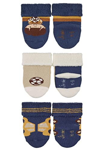 Baby-Söckchen 3er Fußball Baby Boys Socks
