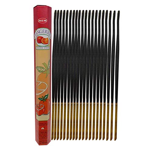 Tangerine - 20 Stick Hex Tube - HEM Incense