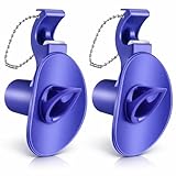 Picture of 2 Pack 4 in 1 Beverage Can Tool with Funnel, Portable Can Piercing Tool and Bottle Opener Keychain for Camping, Beach, Pool, Tailgates and Outdoor Gatherings