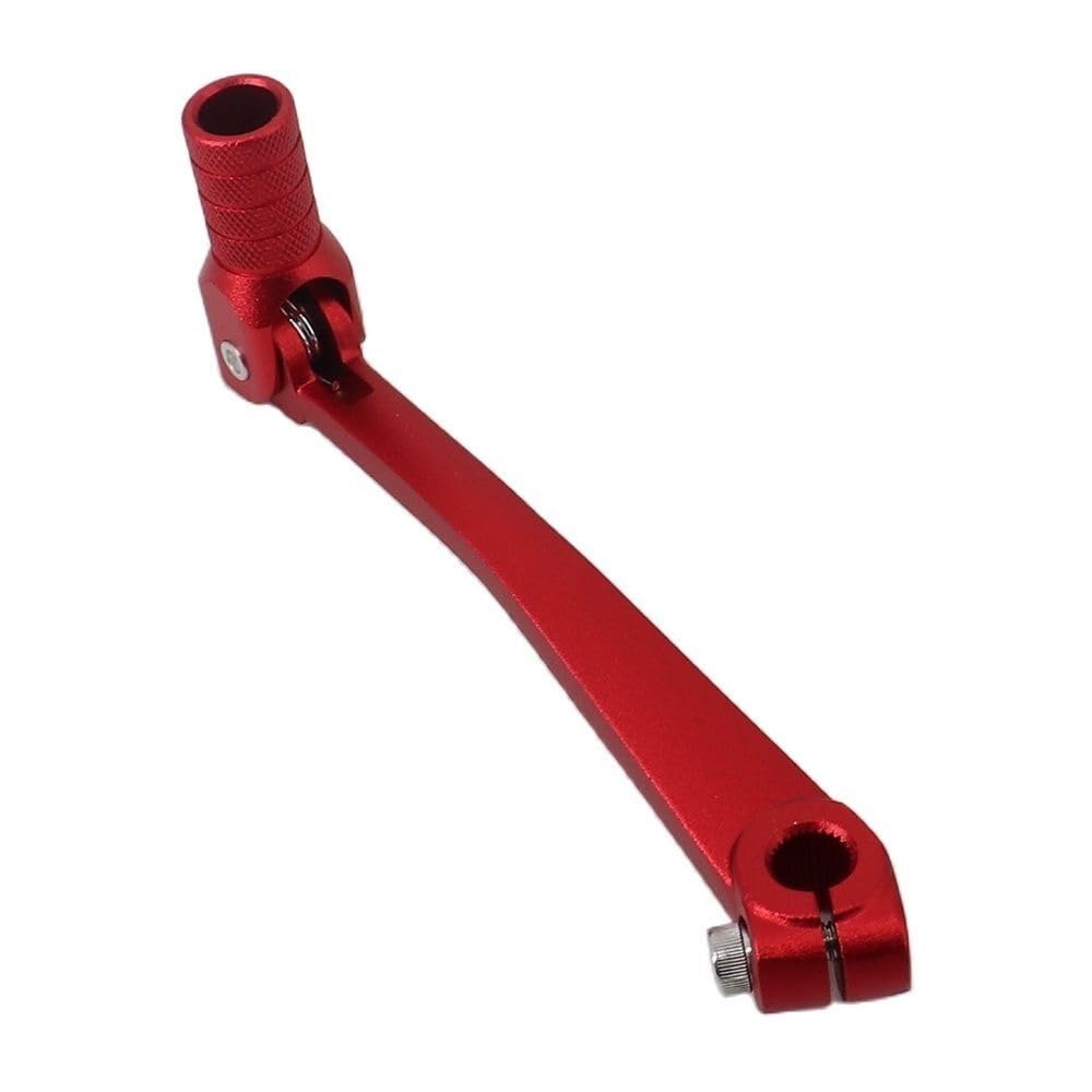 Lpuytrb Red Gear Shifter Pedal Gear Shift Lever Rod Alloy Aluminium For 50Cc 110Cc 250Cc Dirt Pit For Monkey Bike Motorcycle Atv Quad Parts