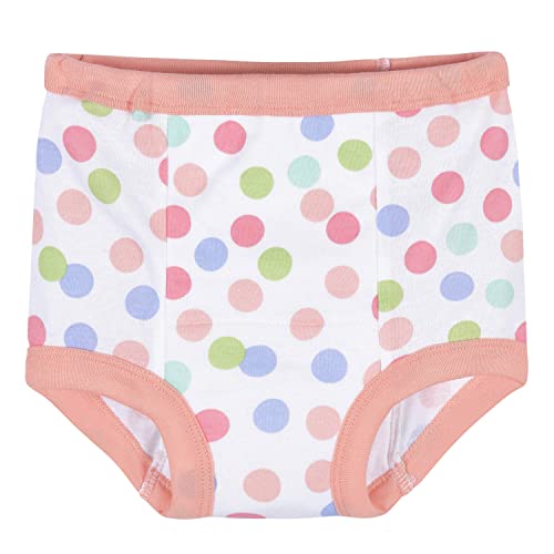 Image of Gerber Little Girls' 4 Pack Training Pant