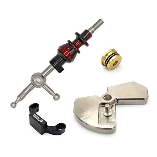 Billetworkz Short Throw Shifter Kit for 2015-25 WRX, Red Cosmic