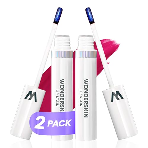 Wonderskin Wonder Blading Lip Stain Peel Off Masque, Paquete De 2 – Tinte De Labios Rosa Mate De Larga Duración, Resistente Al Agua Y A Prueba De Transferencia (Darling Masque)