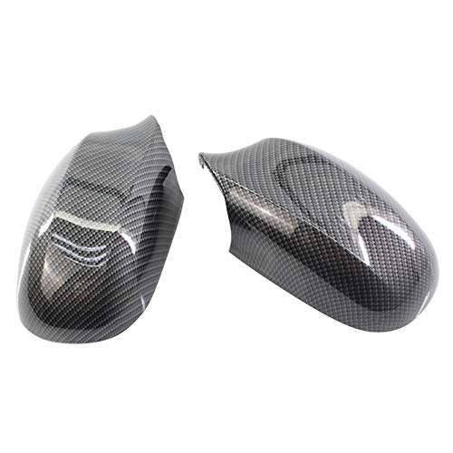 Coque de rétroviseur BMW E90 aspect carbone pour remplacer une pièce usée