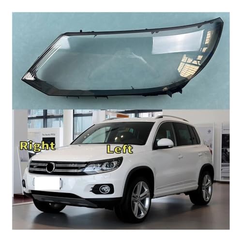 Coque de phare voiture en verre optique haute clarté millésimes 2013-2017
