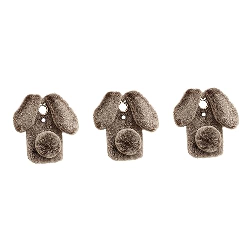 Coque de téléphone TPU amortissante et douce avec sa peluche lapin créative