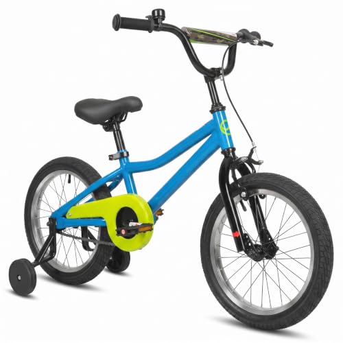 Product Image of the Yventix Kids Bike 16 Inch with Training Wheels, Children's Bicycle for Little...