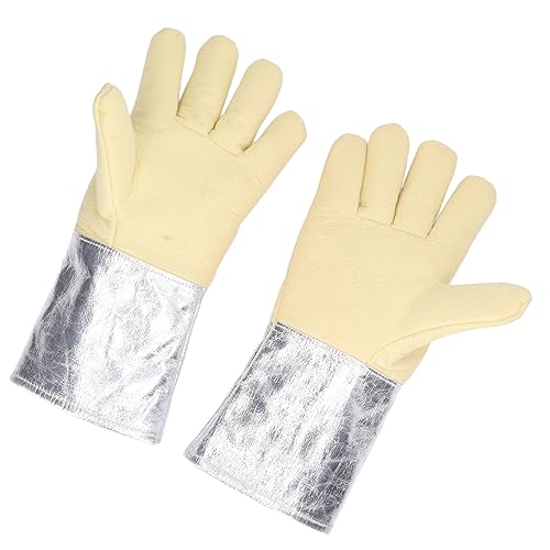 Guantes de aislamiento térmico para soldar y hornos de fundición