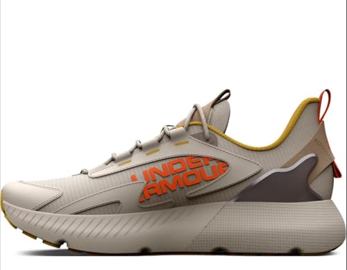 Under Armour Men's UA HOVR Mega 2 MVMNT Sportstyle Shoes Athletic Sneakers (Grey/Fog/102, US Footwear Size System, Adult, Men, Numeric, Medium, 8.5)4