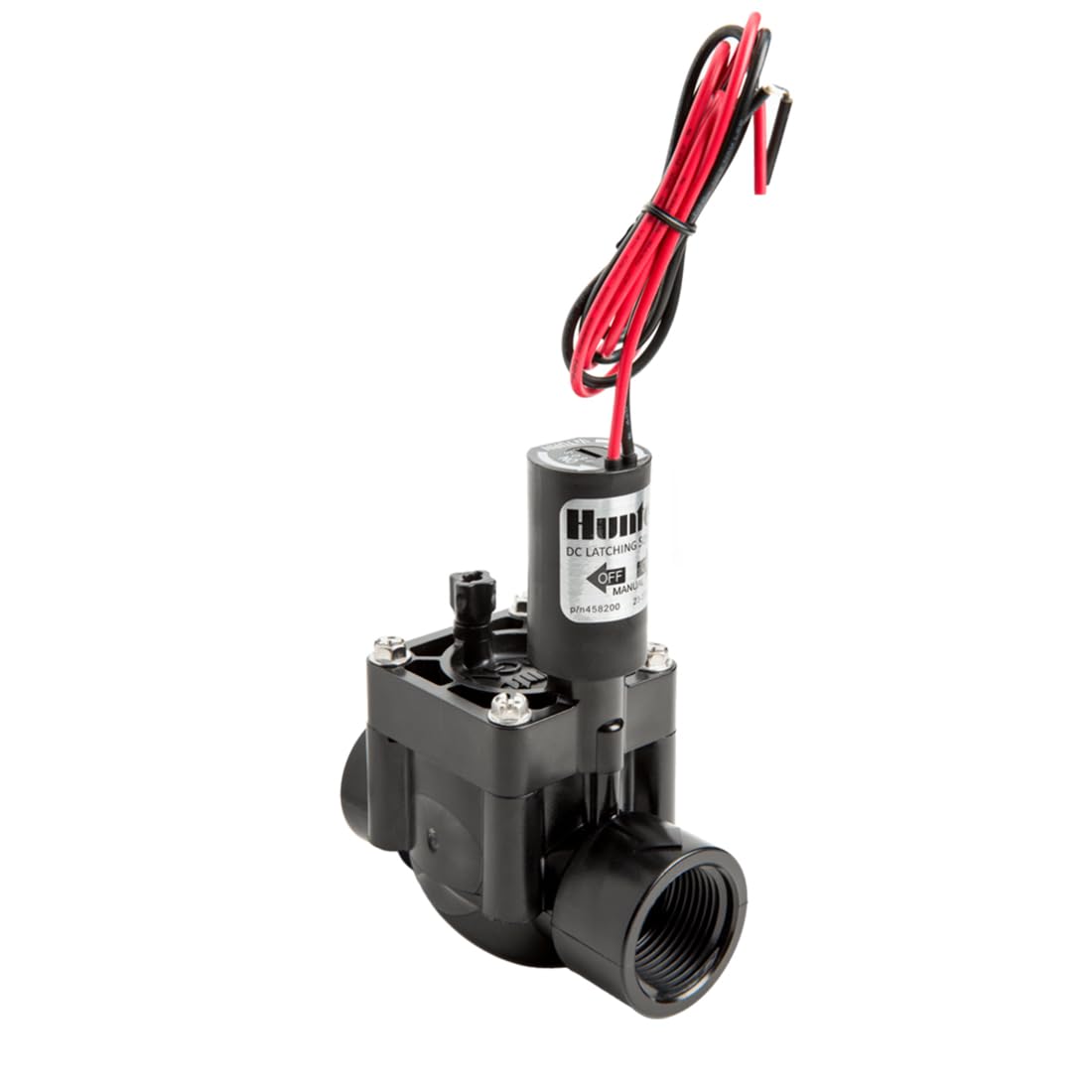Hunter AC-Solenoide 9V Valve d'arrosage de rechange | SOLENOIDE 24V AC | Noir - Compatible avec toutes les vannes d'arrosage Hunter