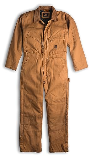 Walls Men's Zero-Zone Duck Insulated Coverall, Pecan, X-Large/Regular #TOP3