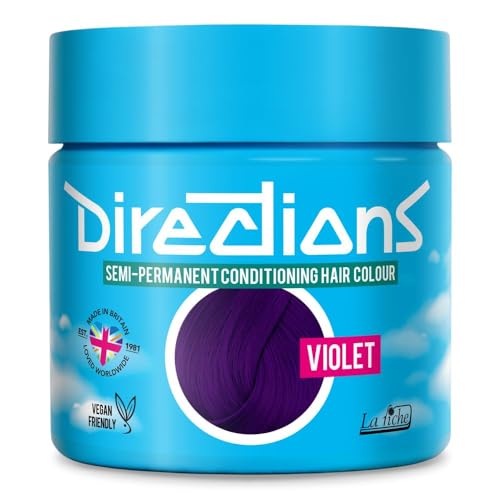 Produktfoto von La Riché Directions Farbcreme zum Tönen der Haare, semi-permanent, violet, 1er Pack (1 x 100ml)