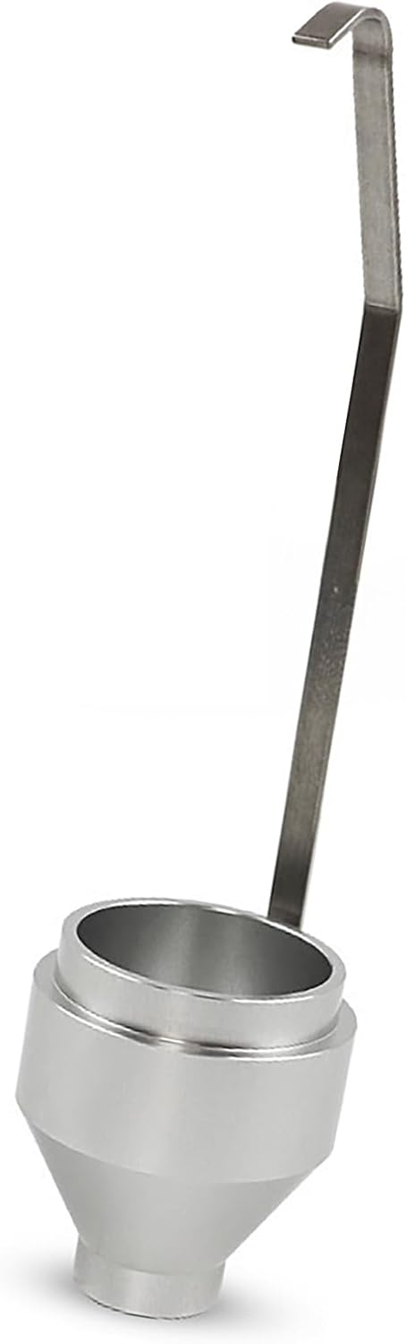 Portable 100ml Viscosity Cups - Aluminum Viscometer Flow Cup Viscosity Measurement Tools for Coating Paint Ink,DIN6